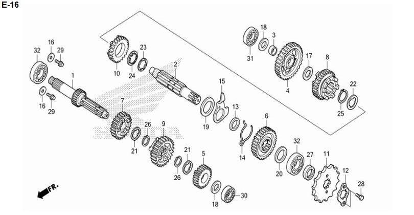 E-16 TRANSMISSION
