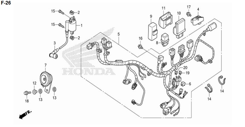 F-26 WIRE HARNESS