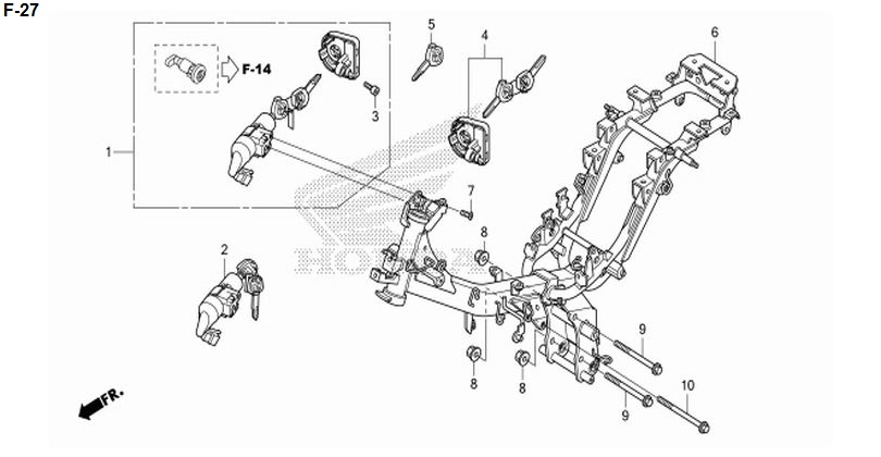 F-27 FRAME BODY