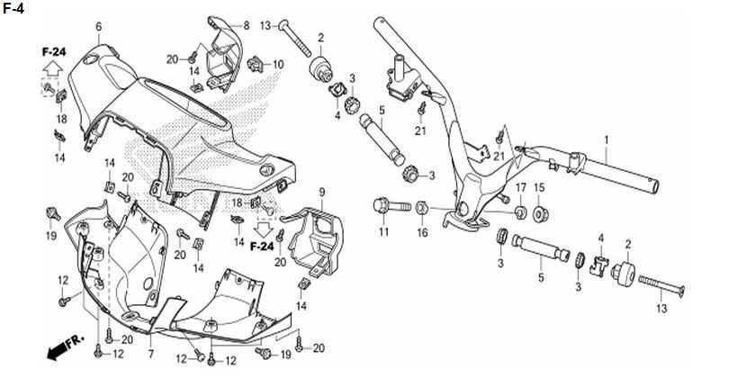 F-4 HANDLE COVER