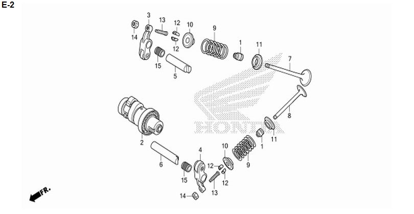 E-2 CAMSHAFT/VALVE