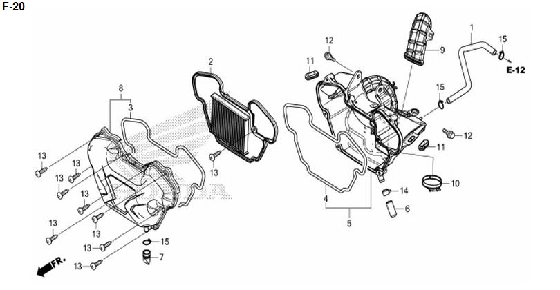 F-20 AIR CLEANER