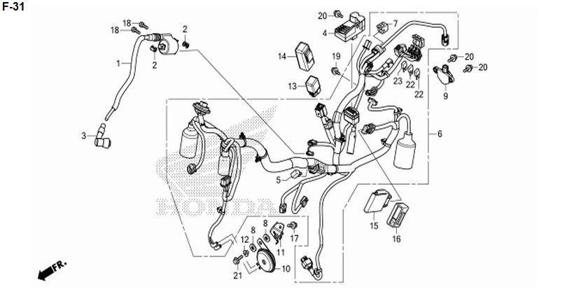 F-31 WIRE HARNESS