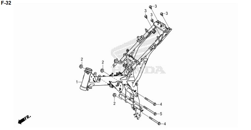 F-32 FRAME BODY