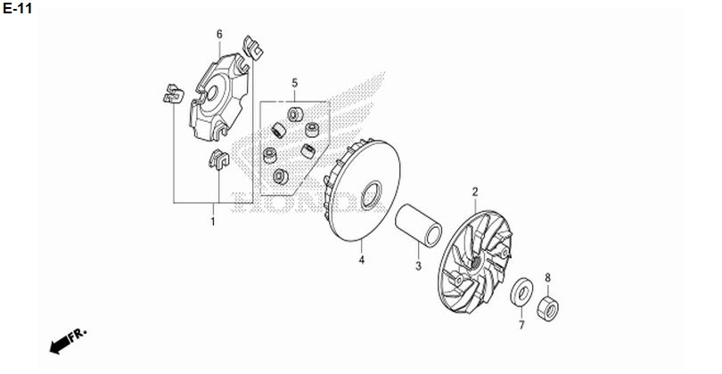 E-11 DRIVE FACE