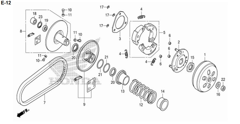 E-12 DRIVEN FACE