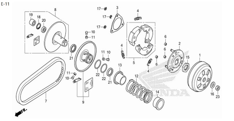 E-11 DRIVEN FACE