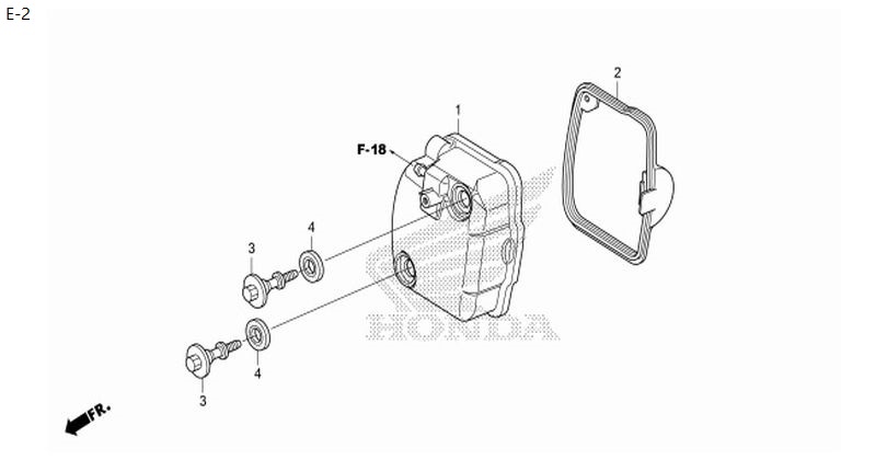 E-2 CYLINDER HEAD COVER
