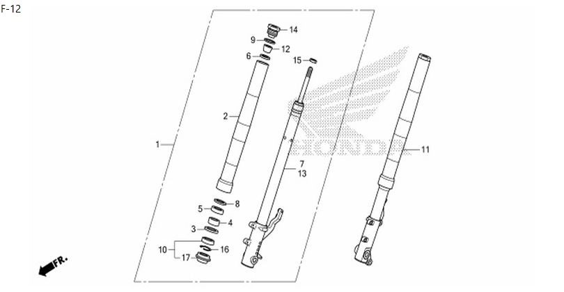 F-12 FRONT FORK