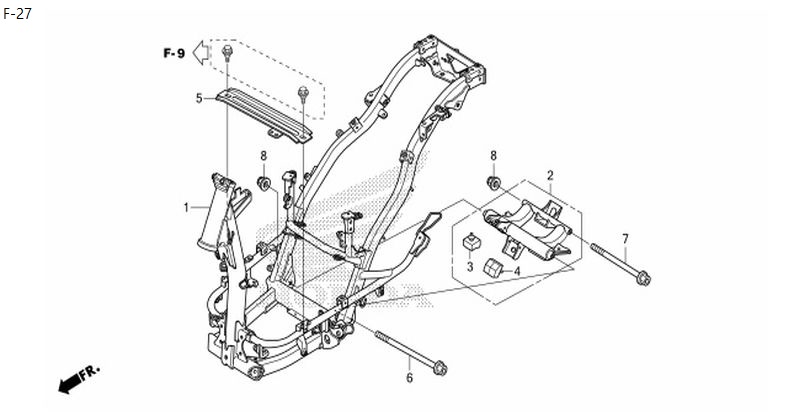 F-27 FRAME BODY