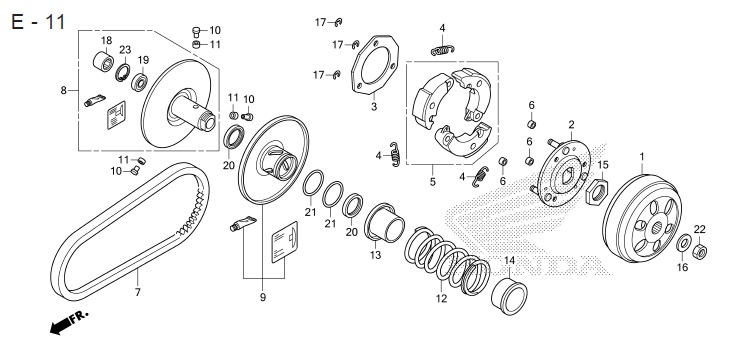 E-11 DRIVEN FACE