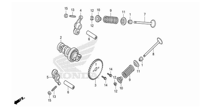 E-4 CAMSHAFT/VALVE