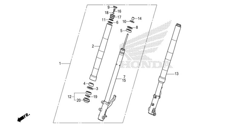 F-12 FRONT FORK