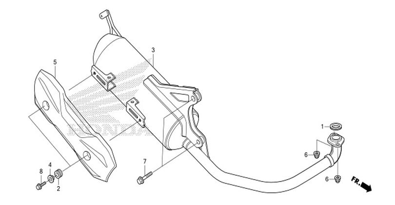 F-19 EXHAUST MUFFLER