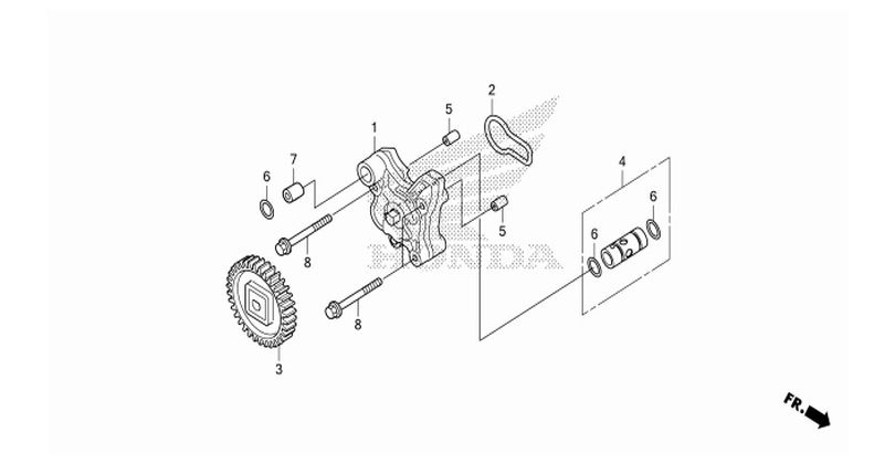 E-12 OIL PUMP