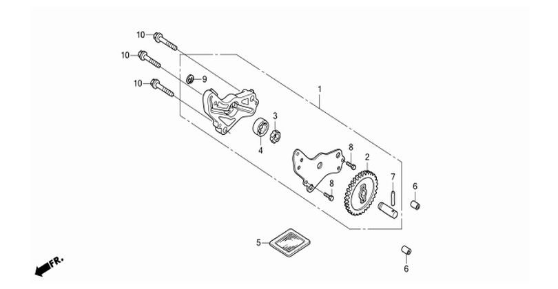 E-12 OIL PUMP