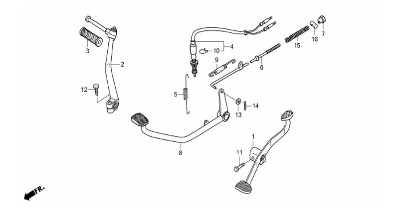 F-18 PEDAL