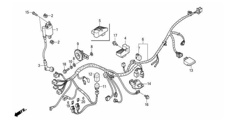 F-27 WIRE HARNESS(I)