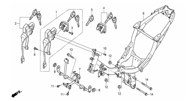 F-28 FRAME BODY
