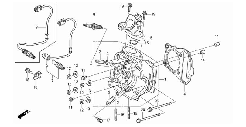 E-2 CYLINDER HEAD