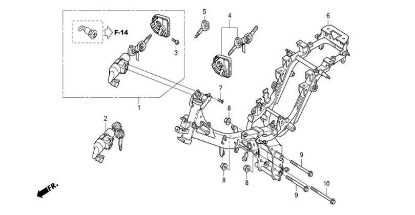 F-27 FRAME BODY
