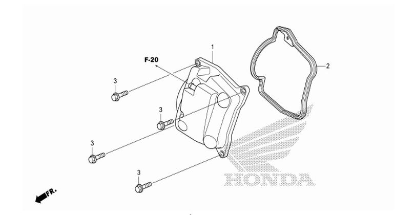 E-1 CYLINDER HEAD COVER