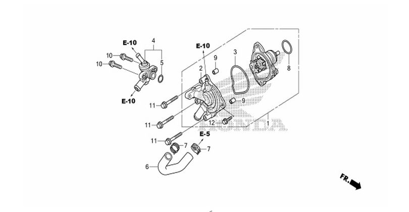 E-6 WATER PUMP