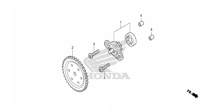 E-8 OIL PUMP