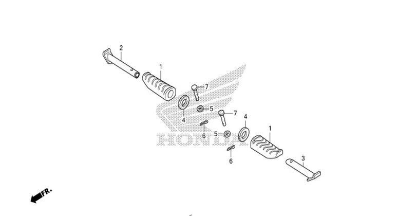 F-11 PILLION STEP