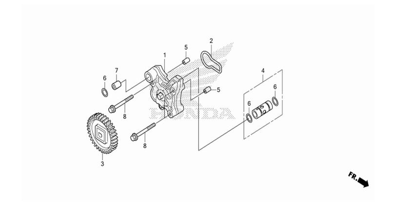 E-12 OIL PUMP