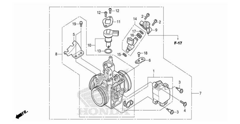 E-18 THROTTLE BODY
