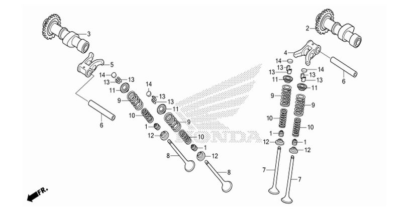 E-3 CAMSHAFT/VALVE