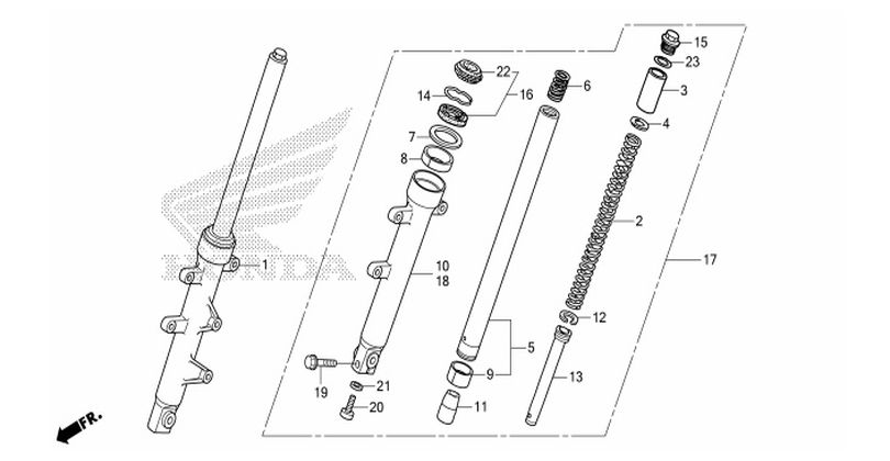 F-11 FRONT FORK