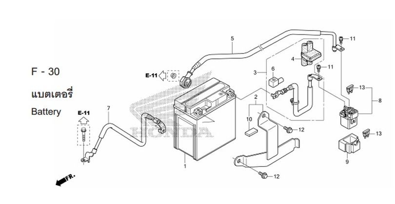 F-30 BATTERY
