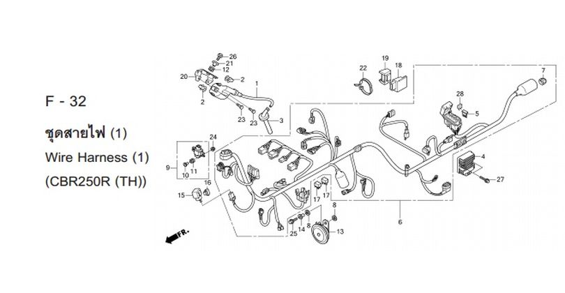 F-32 (CBR250R (TH))