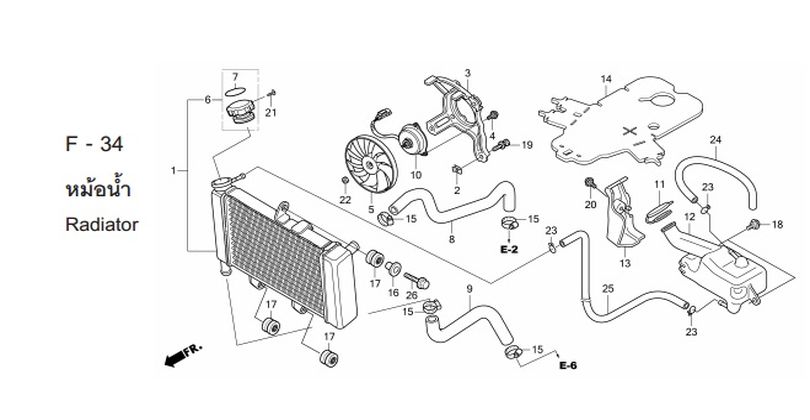 F-34 RADIATOR