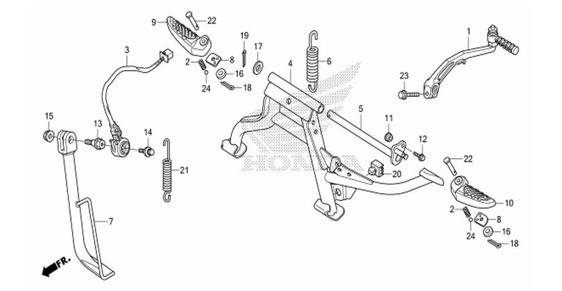 F-19 KICK PEDAL