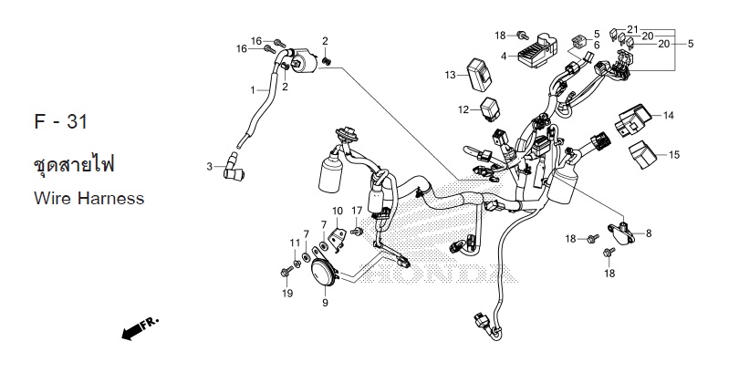 F-31 WIRE HARNESS