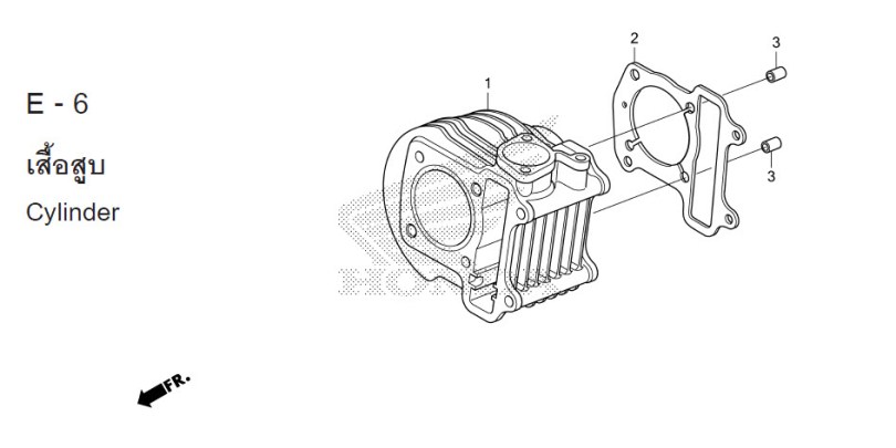 E-6 CYLINDER