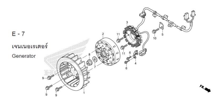 E-7 GENERATOR