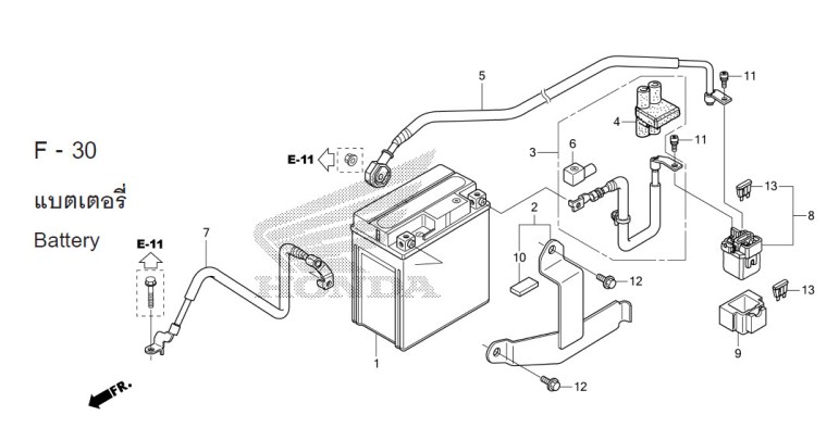F-30 BATTERY E-LI