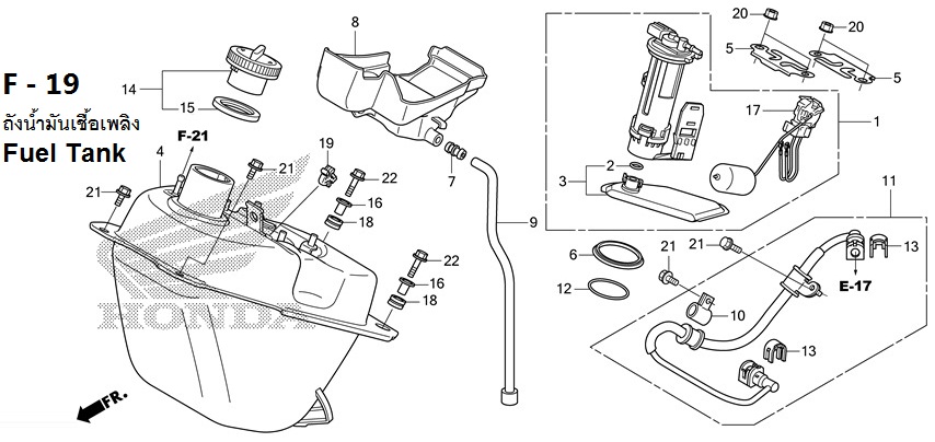 F-19 FUEL TANK