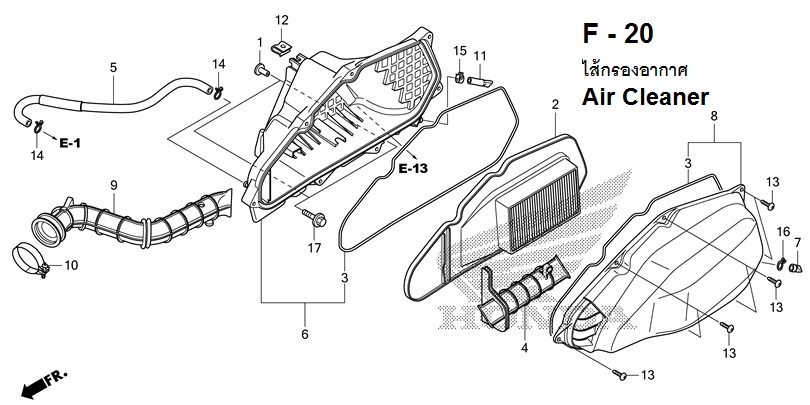 F-20 AIR CLEANER
