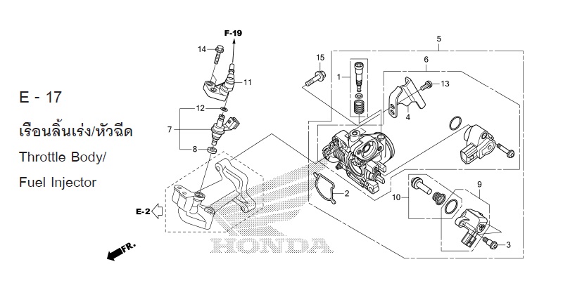E-17 FUEL INJECTOR