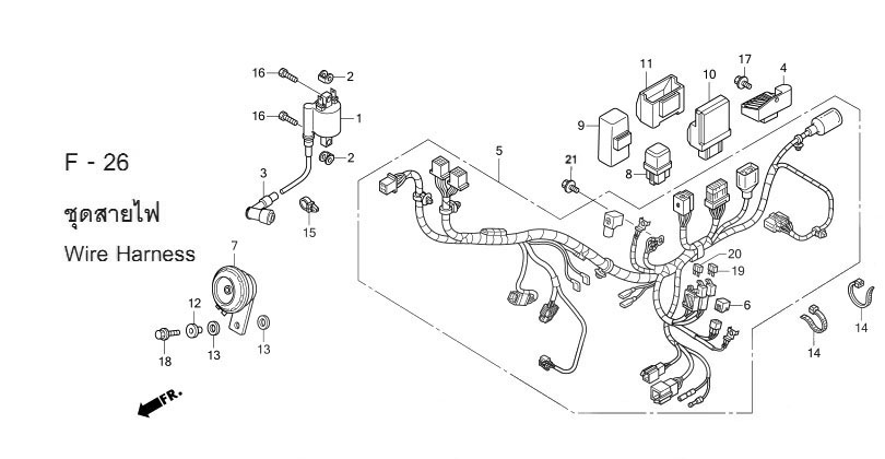 F-26 WIRE HARNESS