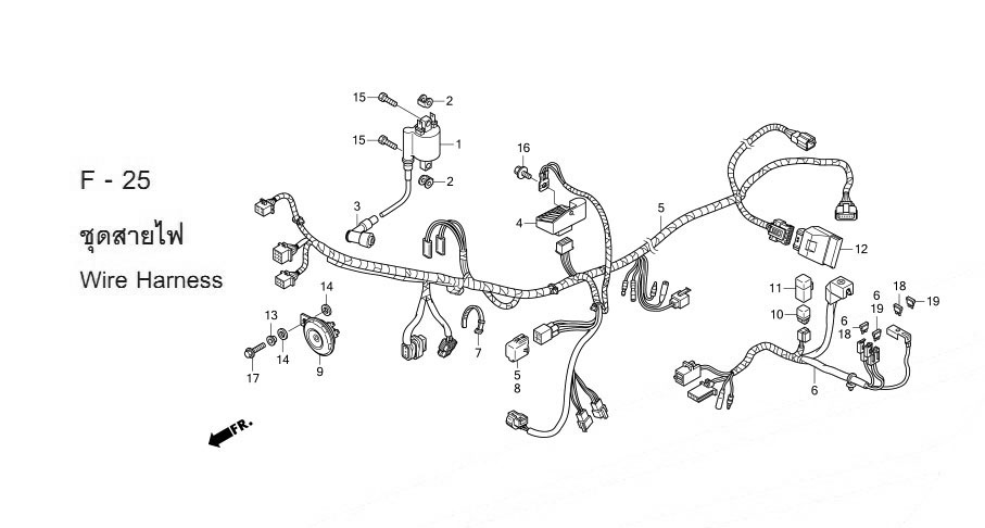 F-25 WIRE HARNESS