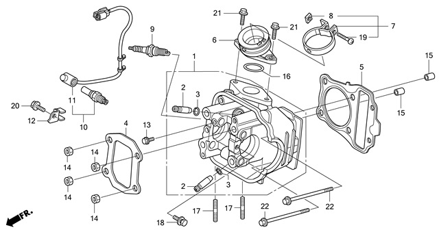 E-2 CYLINDER HEAD