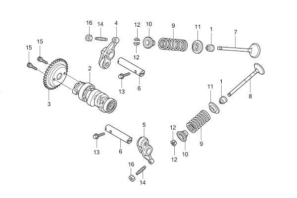 E-3 / CAMSHAFT / VALVE