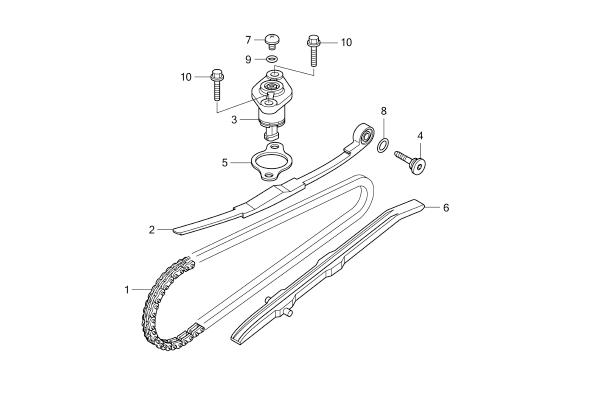 E-5 CAM CHAIN/TENSIONER