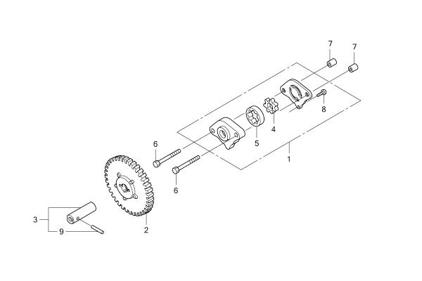 E-8 OIL PUMP